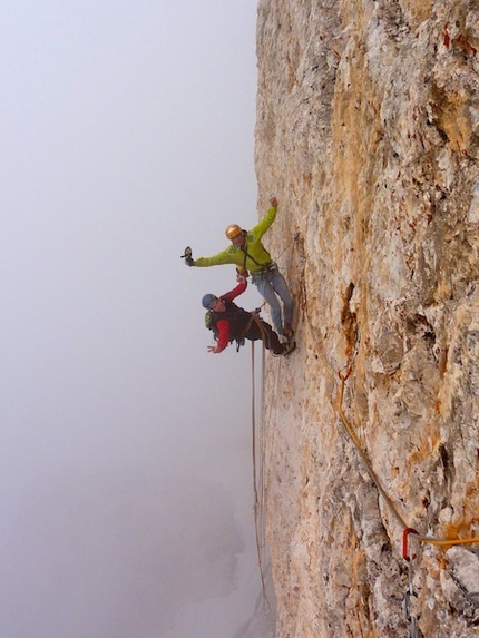 DoloMitiche - DoloMitiche - Riccardo Scarian e Luca Boninsegna su Skyluke for Alex.