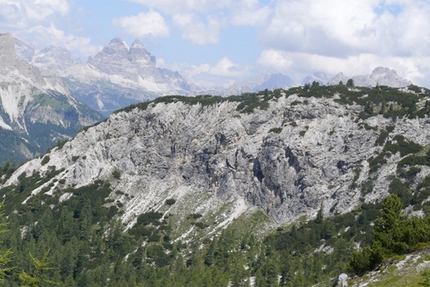 Falesia Crepo Longo, Faloria, Dolomiti