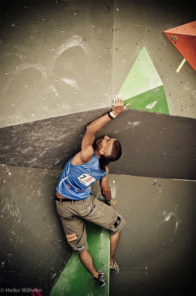 Bouldering World Cup 2011 - Munich - Rustam Gelmanov