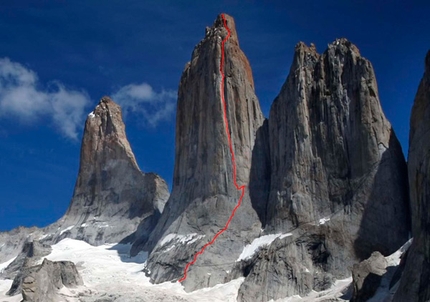 Paine South African Route, interview with Favresse, Villanueva and Ditto - Interview with Nicolas Favresse, Sean Villanueva and Ben Ditto after their first free ascent of the South African Route on the East Face of the Central Tower of Paine, Patagonia.