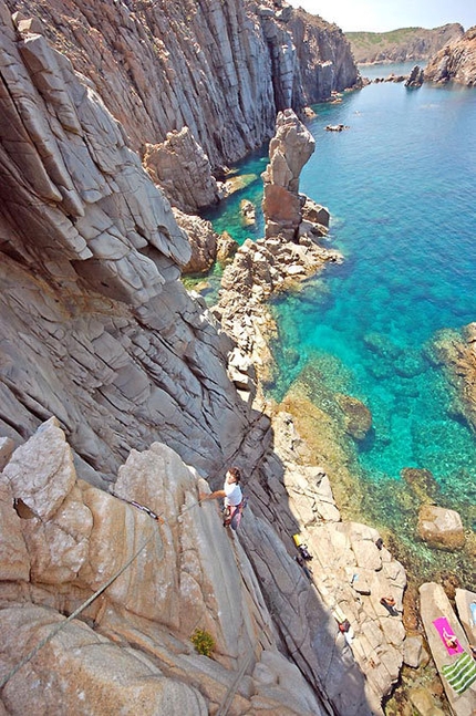 Capo Pecora - Sardinia - Trad climbing at Capo Pecora, Sardinia