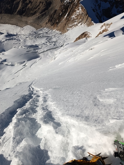 Bolivia scialpinismo, Irene Cardonatti, Paolo Armando - Scialpinismo sulle montagne della Cordillera Real in Bolivia: Huayna Potosì (6087m) lungo la French Route