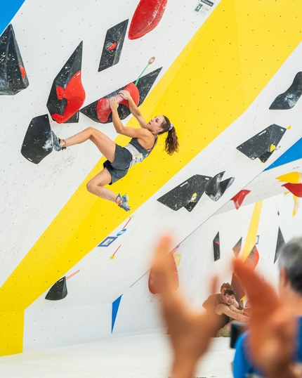 Camilla Moroni e Michael Piccolruaz Campioni Italiani Boulder 2023