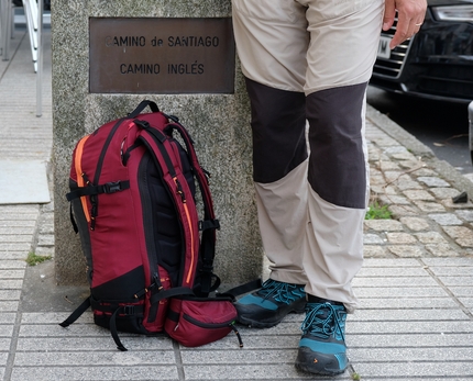 Cammino Inglese, Cammino di Santiago, Alberto Sciamplicotti - L’inizio del Cammino Inglese per Santiago a Ferrol