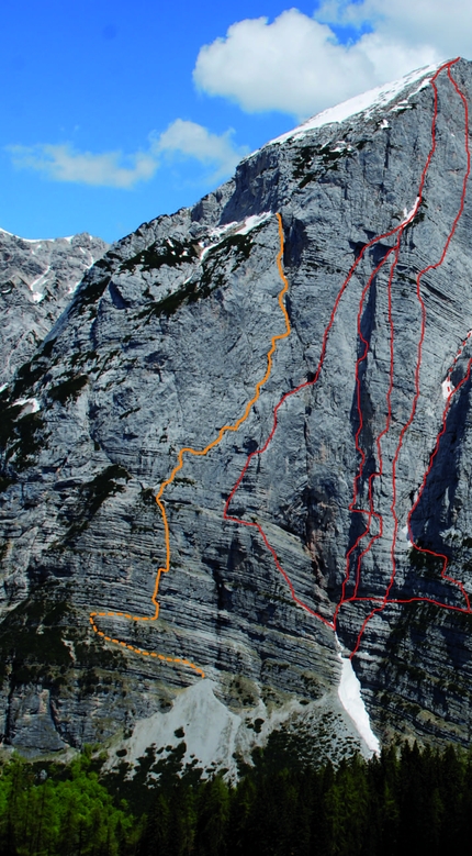 Dolomiti di Brenta - Via Nadir, Croz dell'Altissimo, Dolomiti di Brenta