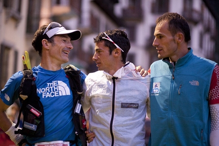 Ultra Trail du Mont Blanc - Sebastien Chaigneau, Kilian Jornet Burgada, Iker Karrera Aranburo