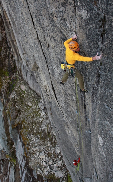 Dave MacLeod frees Bongo Bar on Blåmann in Norway