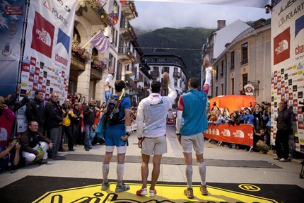 The North Face Ultra Trail du Mont Blanc - Sebastien Chaigneau, Kilian Jornet Burgada, Iker Karrera Aranburo