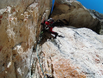 Geometrie esistenziali, nuova via sul Corno Piccolo - Gran Sasso