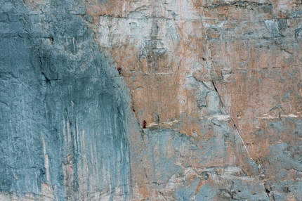 Vertical Jungfrau Marathon, Nadine Wallner, Simon Wahli - Nadine Wallner and Simon Wahli completing the Vertical Jungfrau Marathon on 23/07/2023