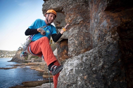 Paul Pritchard makes first ascent of 'Jean', first trad lead in 25 years