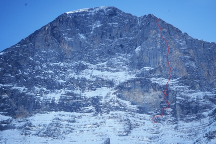 Eiger, Peter von Känel, Silvan Schüpbach - Renaissance on the north face of the Eiger first ascended by Peter von Känel and Silvan Schüpbach