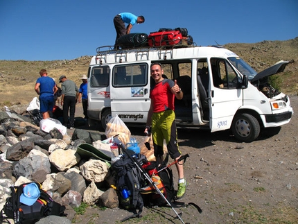 Monte Ararat - Salita verso il Campo base da quota 1400 a 3000