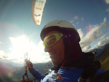 Red Bull X-Alps 2011 - Andreas Frötscher durante il Red Bull X-Alps 2011