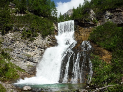 Dolomiti - Sentiero dei canyons e cascate, Fanis, Dolomiti