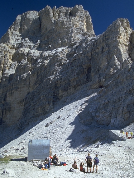 Via Ferrata Cesco Tomaselli parete SO Fanis Sud - Via Ferrata Cesco Tomaselli parete SO