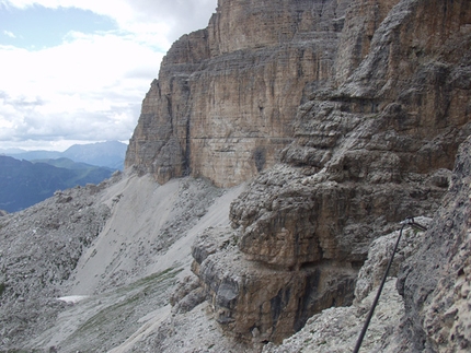 Via Ferrata Cesare Piazzetta Piz Boé - Via Ferrata Cesare Piazzetta