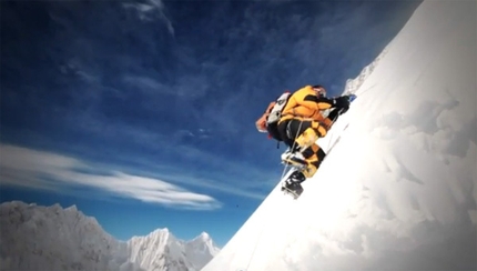 Gasherbrum II in winter, the video