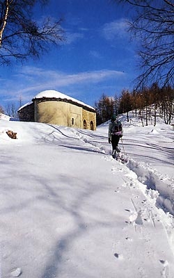 Il crinale fra Val Sangone e Val Susa, dall'Indiritto di Coazze.