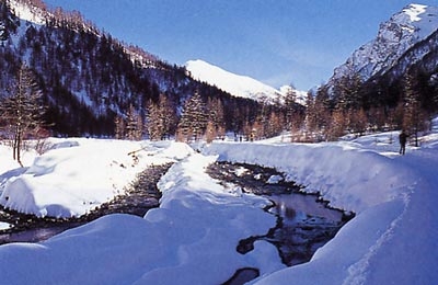 Lungo la Val Troncea, dalla borgata Plan di Pragelato