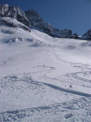 Fuoripista Passo del Dito - Fuoripista Passo del Dito: Usciti dal Canale del Dito