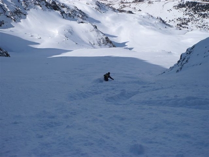 Fuoripista Passo del Dito - Fuoripista Passo del Dito: La Parte bassa del Canale del Dito