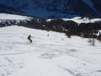 Fuoripista Cima Le Sorti - Fuoripista Cima Le Sorti: Scendendo da Cima Le Sorti