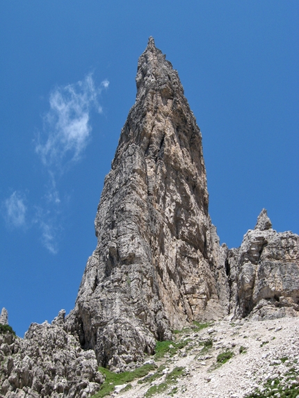 Campanile di Val Montanaia - Via Normale