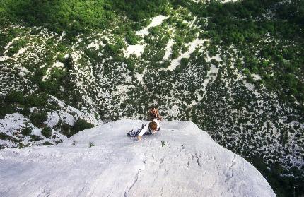 L'Ange en Décomposition Gorges du Verdon - L'Ange en Décomposition, Verdon: Robert Forkel sull'ultimo tiro