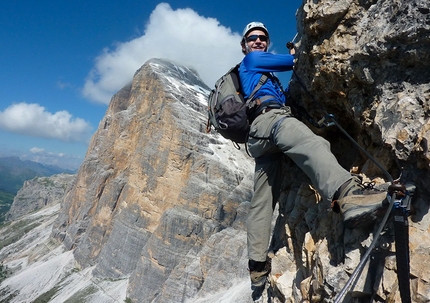 Via Ferrata Giuseppe Olivieri Punta Anna - Via Ferrata Giuseppe Olivieri: © Enrico Maioni