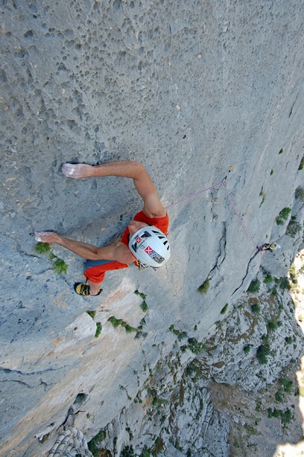 Umbras Punta Cusidore - Umbras: Pitch 5: it's not just about slab climbing... (ph M. Oviglia)