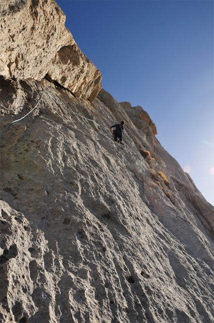 Il Vecchiaccio Gran Sasso d'Italia, Corno Piccolo, Seconda Spalla - Il Vecchiaccio: Su Il Vecchiaccio, Seconda Spalla Corno Piccolo (ph F. Antonioli)