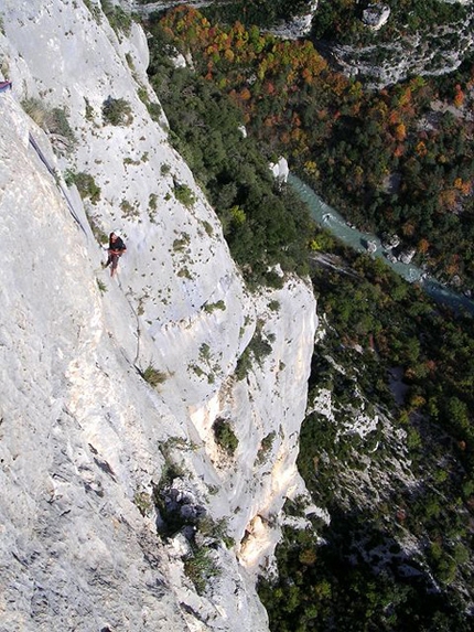 Pichenibule Gorges du Verdon - Pichenibule: Photo Simon Conseil www.saimon.org