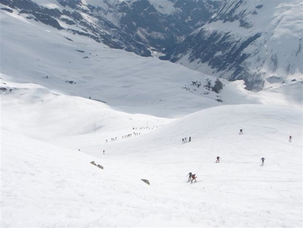 Pisganino - Pisganino: Ascending from Rifugio Mandrone towards Passo Pisgana