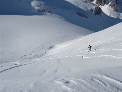 Pisganino - Pisganino: Descending from Passo Pisgana