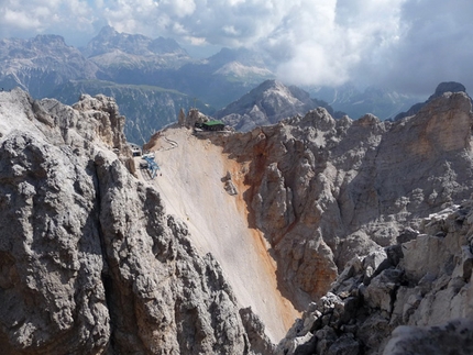 Sentiero Ivano Dibona Cristallino d'Ampezzo  (3008m) - Sentiero Ivano Dibona: Photo Enrico Maioni