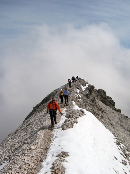 Sentiero Ivano Dibona Cristallino d'Ampezzo  (3008m) - Sentiero Ivano Dibona: Foto Enrico Maioni