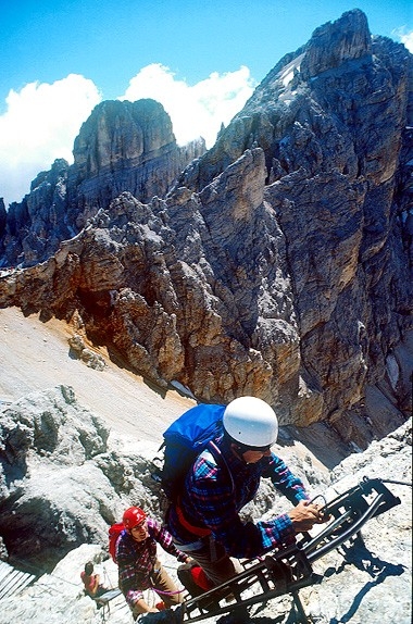 Sentiero Ivano Dibona Cristallino d'Ampezzo  (3008m) - Sentiero Ivano Dibona