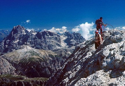 Sentiero Ivano Dibona Cristallino d'Ampezzo  (3008m) - Sentiero Ivano Dibona