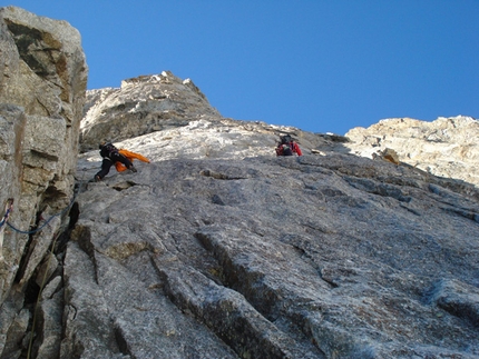 Cassin Route - Walker Spur Grandes Jorasses - Cassin Route - Walker Spur: Photo Enrico Bonino