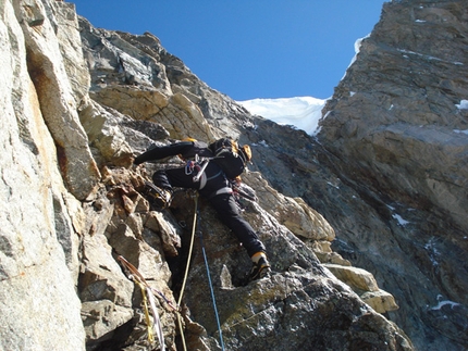 Cassin Route - Walker Spur Grandes Jorasses - Cassin Route - Walker Spur: Photo Enrico Bonino