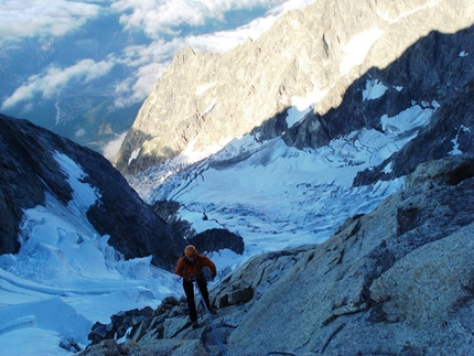 Cassin Route - Walker Spur Grandes Jorasses - Cassin Route - Walker Spur: Photo Enrico Bonino