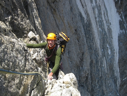 Cassin Route - Walker Spur Grandes Jorasses - Cassin Route - Walker Spur: Photo Enrico Bonino