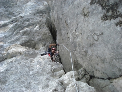 Via Ferrata I Magnifici 4 Maerins - Via Ferrata I Magnifici 4