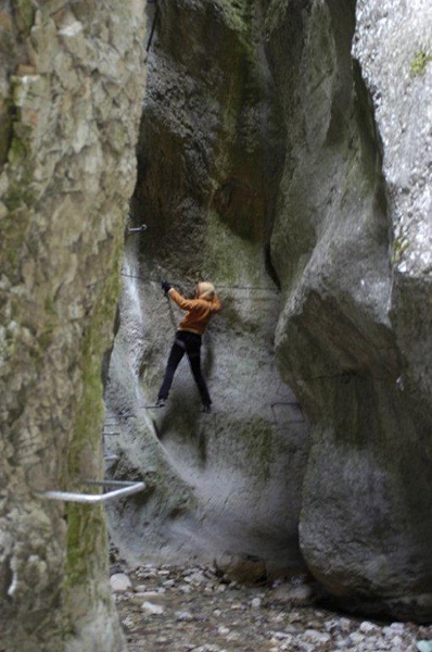 Via ferrata Rio Sallagoni al Castello di Drena - Via ferrata Rio Sallagoni al Castello di Drena