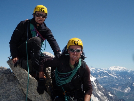 Kuffner Ridge - Frontier Ridge Mont Maudit - Kuffner Ridge - Frontier Ridge: Mont Maudit, Mont Blanc