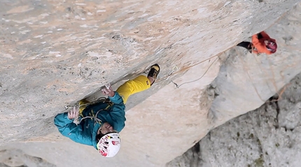 Bruderliebe, video of Hansjörg Auer on the Marmolada