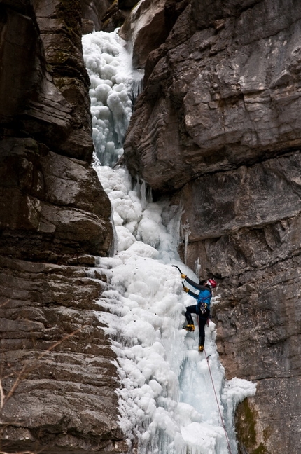 Alice in Wonderland Forra del Vinadia - Alice in Wonderland: Andrea Fusari sul primo tiro © Marco Milanese