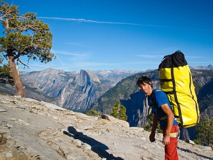 Yosemite - Hansjörg Auer after Golden Gate, El Capitan, Yosemite.