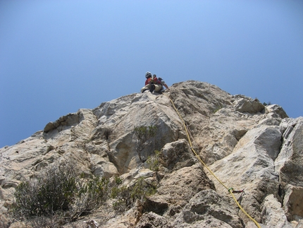 Spigolo Bonatti Capo d'Uomo Argentario - Spigolo Bonatti: Primo tiro